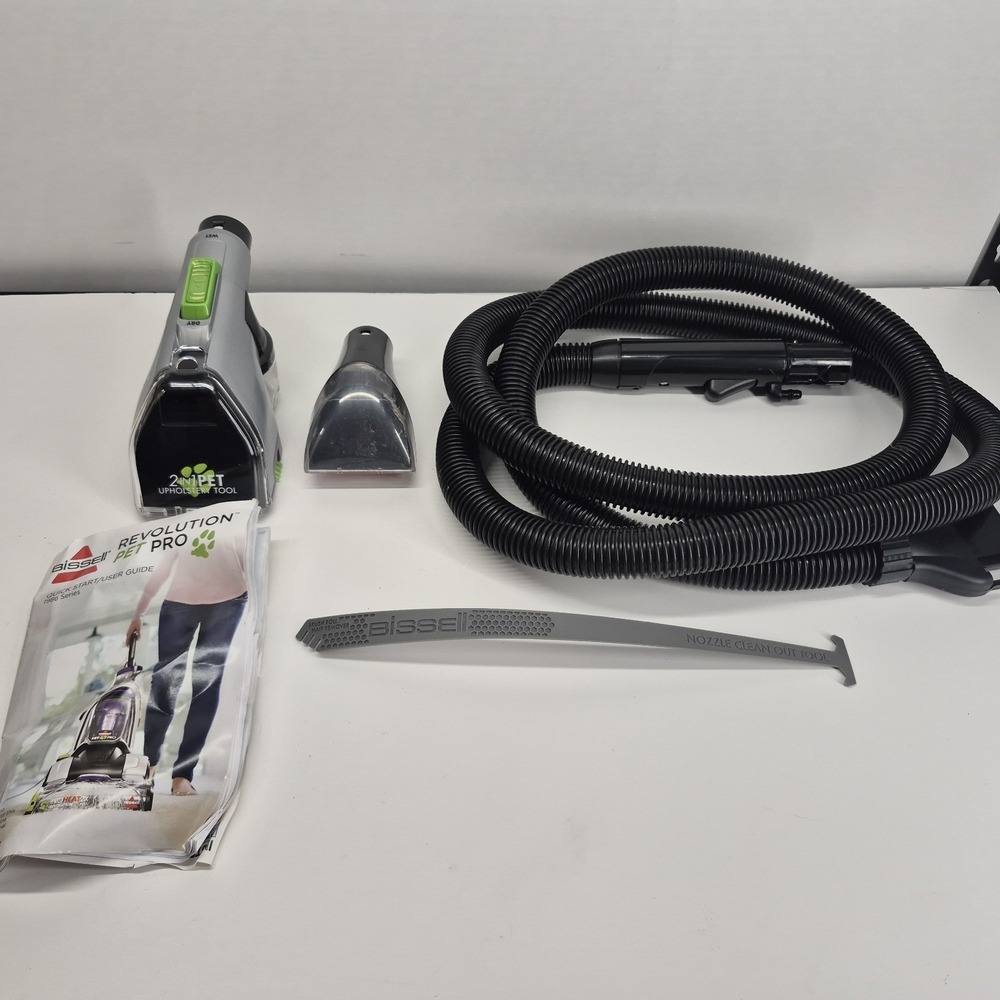 Bissell Proheat 2X Revolution Pet Pro 2 in 1 Attachments Hose Upholstery Tools